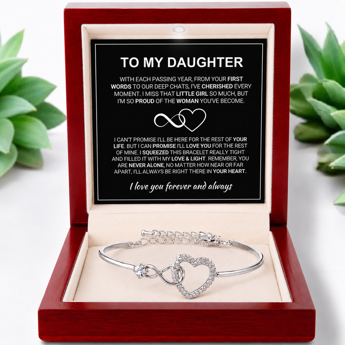 To My Daughter - Forever Linked - Bracelet