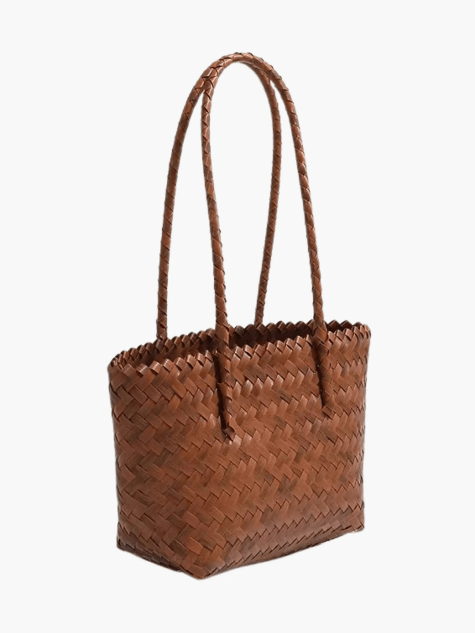 Katerina | Woven Shopper Tote-Shopper Bags-Urban Devyne-Urban Devyne