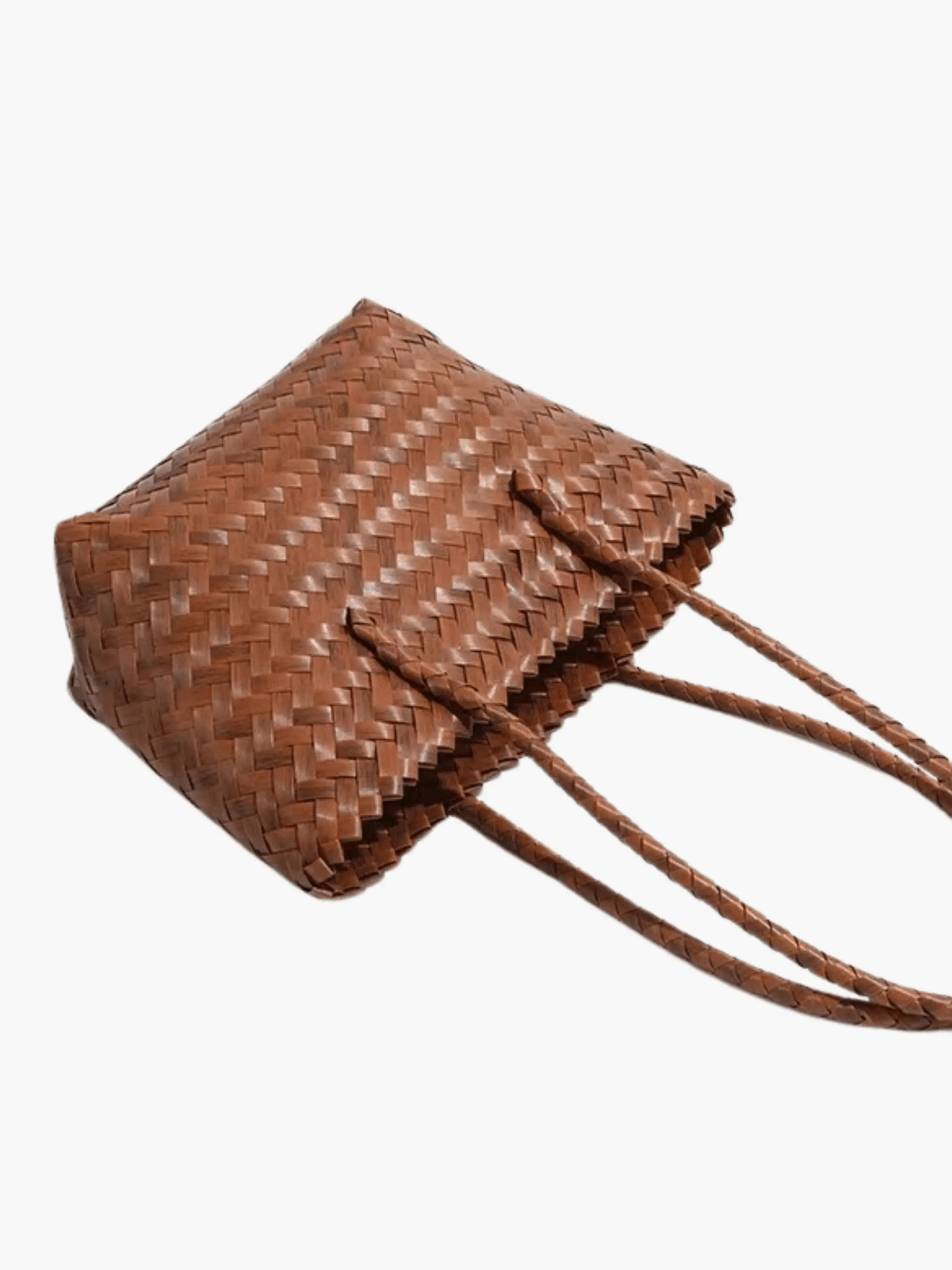 Katerina | Woven Shopper Tote-Shopper Bags-Urban Devyne-Urban Devyne