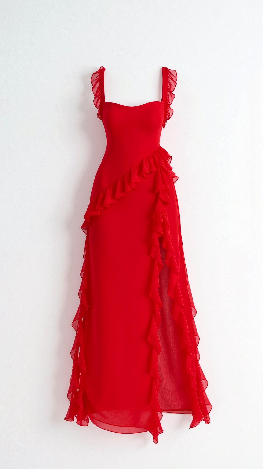 Elira | Ruffled Maxi Dress