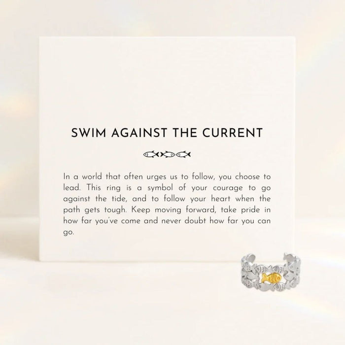 Ring-Swim Against The Current