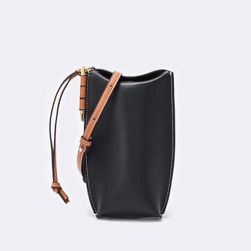 Brielle | Leather Crossbody Bag-Crossbody Bag-Urban Devyne-Black-Urban Devyne