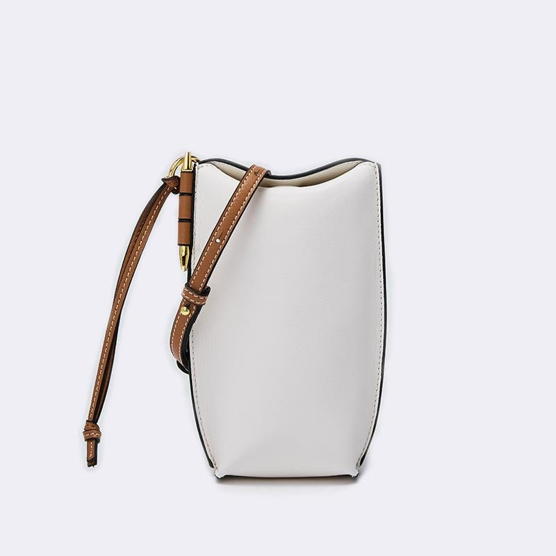 Brielle | Leather Crossbody Bag-Crossbody Bag-Urban Devyne-White-Urban Devyne