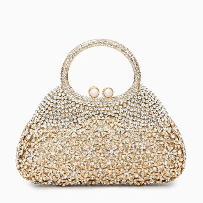 Jocelyn | Crystal Embellished Evening Clutch-Clutches-Urban Devyne-Urban Devyne