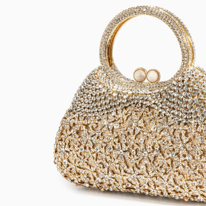 Jocelyn | Crystal Embellished Evening Clutch-Clutches-Urban Devyne-Urban Devyne