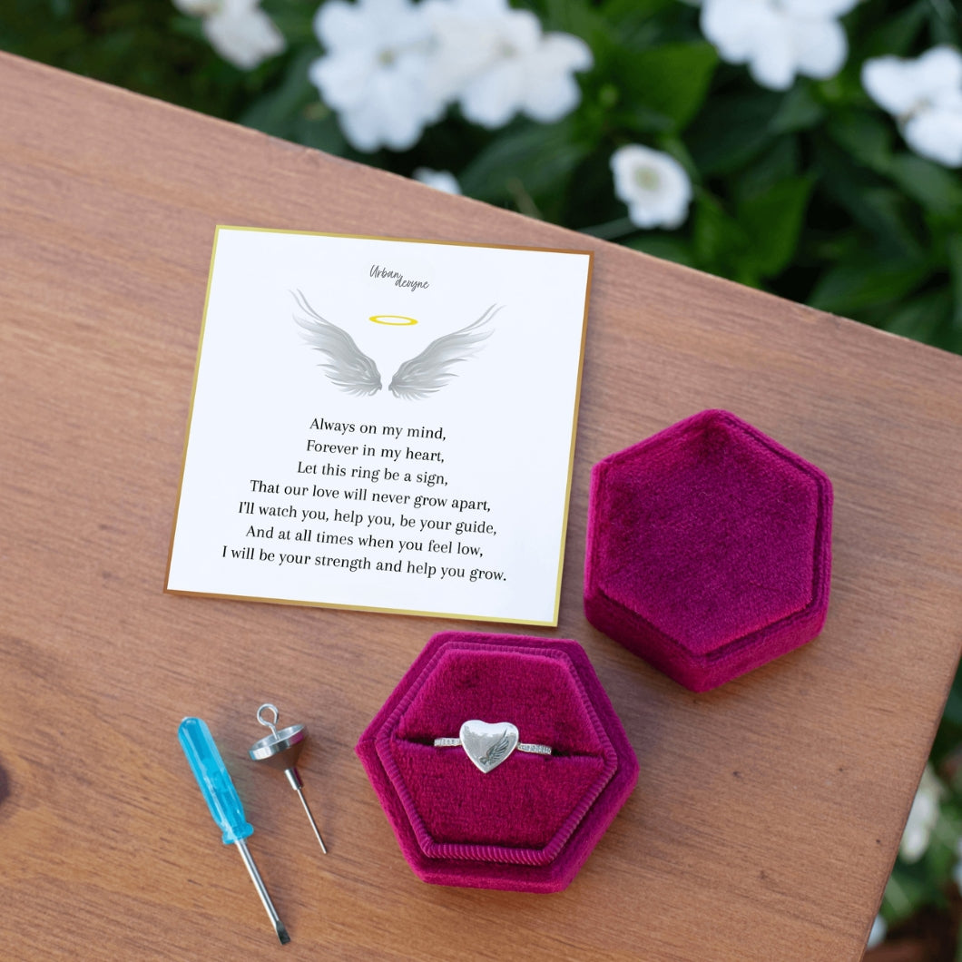 Urn Ring Guardian Angel