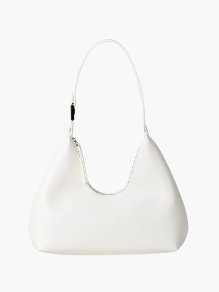Kaia | Leather Shoulder Bag-Shoulder Bag-Urban Devyne-White-Urban Devyne