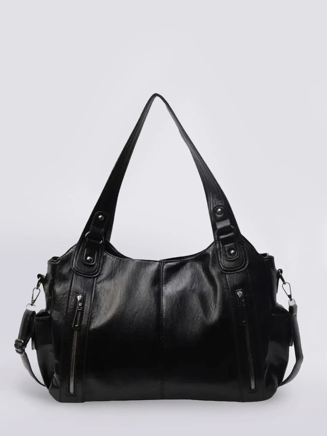 Gianna | Multi-Pocket Shoulder Bag-Shoulder Bags-Urban Devyne-Black-Urban Devyne