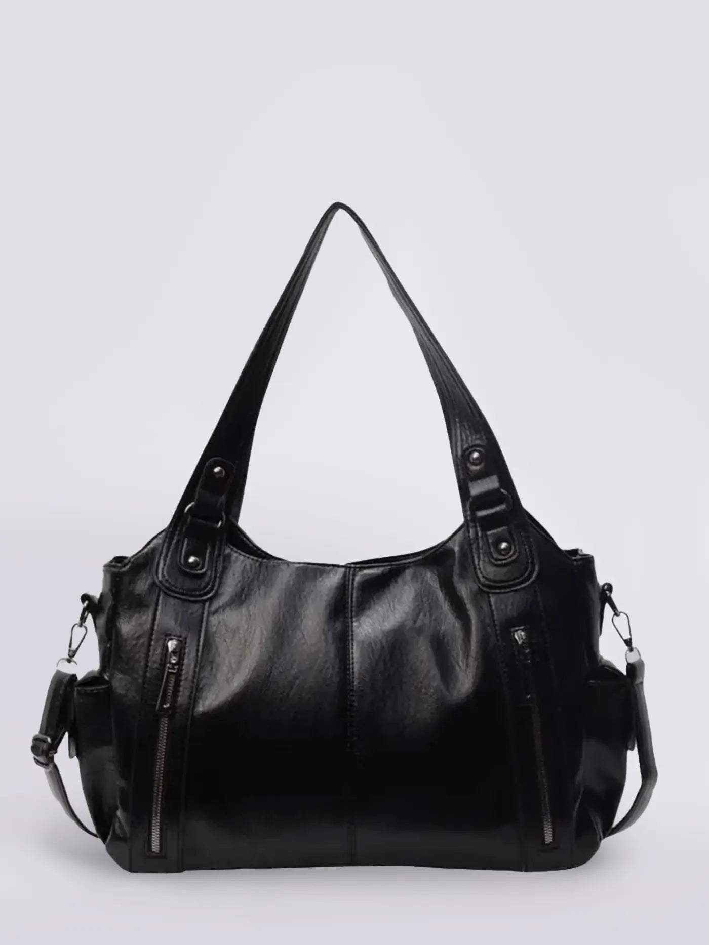 Gianna | Multi-Pocket Shoulder Bag-Shoulder Bags-Urban Devyne-Black-Urban Devyne