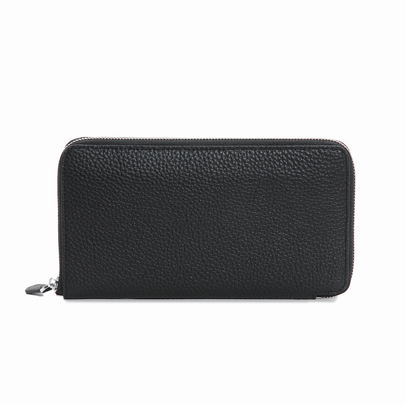 Andrea | Leather Zip-Around Wallet-Wallet-Urban Devyne-Black-Urban Devyne