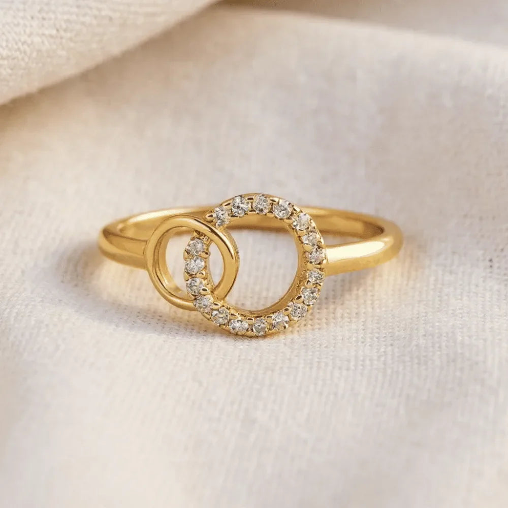 Always Us Gold Ring for My Sister