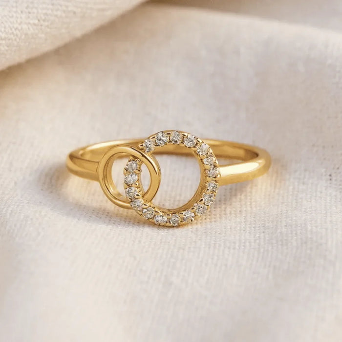 Always Us Gold Ring for My Sister